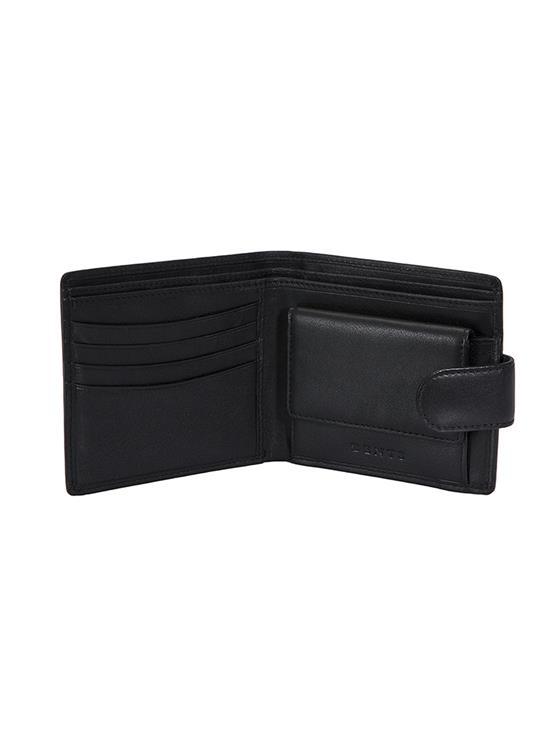 Dents Men's Smooth Nappa Leather Bifold Wallet With RFID Blocking And Coin P