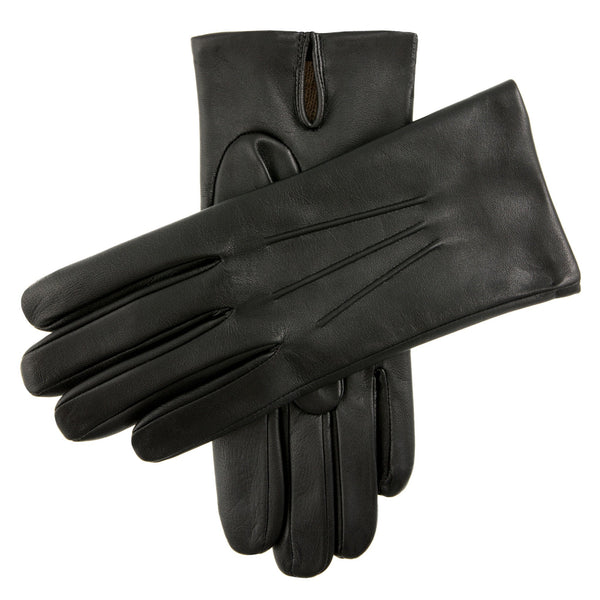 dents Men's Three-Point Cashmere-Lined Leather Gloves