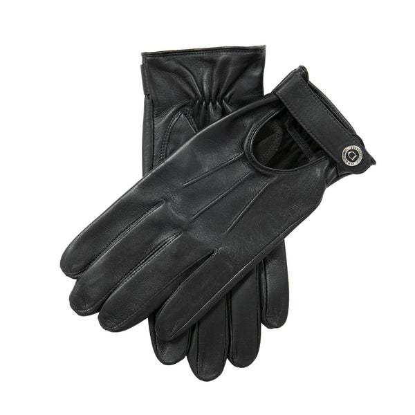 dents Men’s Three-Point Leather Driving Gloves with Wristwatch Cut-out