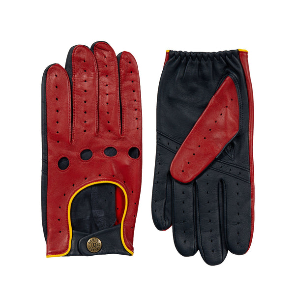 Dents Men’s Touchscreen Three-Colour Leather Driving Gloves