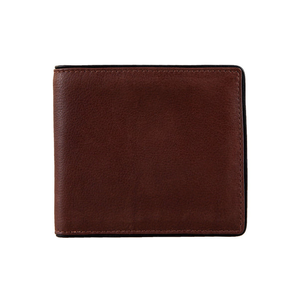 dents Men's Two-Colour Pebble Grain Leather Bifold Wallet with RFID Blocking