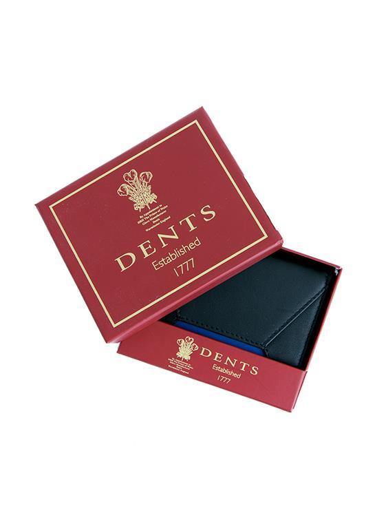 Dents Men's Two-Colour Smooth Nappa Leather Card Holder With RFID Blocking