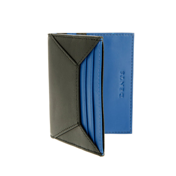 dents Men's Two-Colour Smooth Nappa Leather Card Holder with RFID Blocking