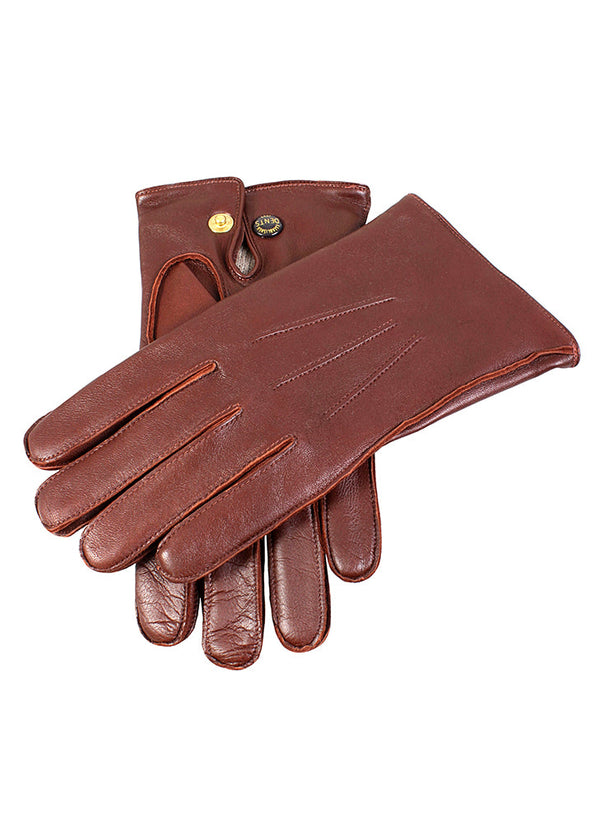 dents Mendip | Men's Wool Lined Leather Officers Gloves