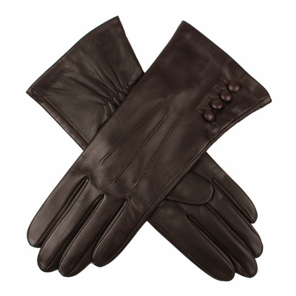 Dents Natalie | Women's Silk Lined Touchscreen Leather Gloves