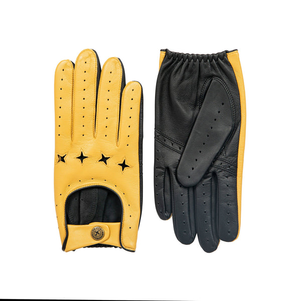 Dents Racer | The Suited Racer X Dents Touchscreen Leather Driving Gloves