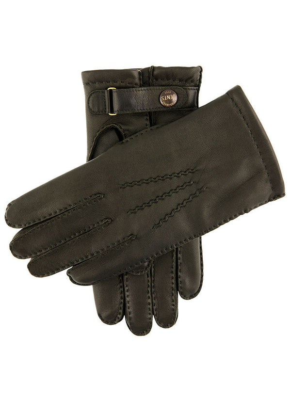 Dents Rushton | Men's Handsewn Cashmere Lined Leather Gloves