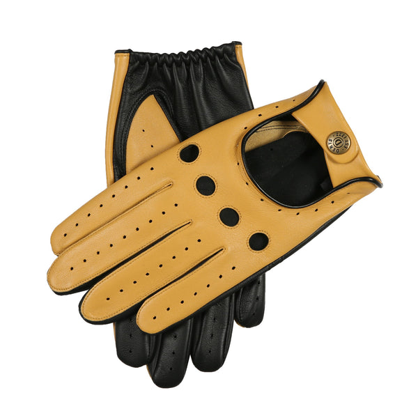 dents Silverstone | Men's Touchscreen Leather Driving Gloves
