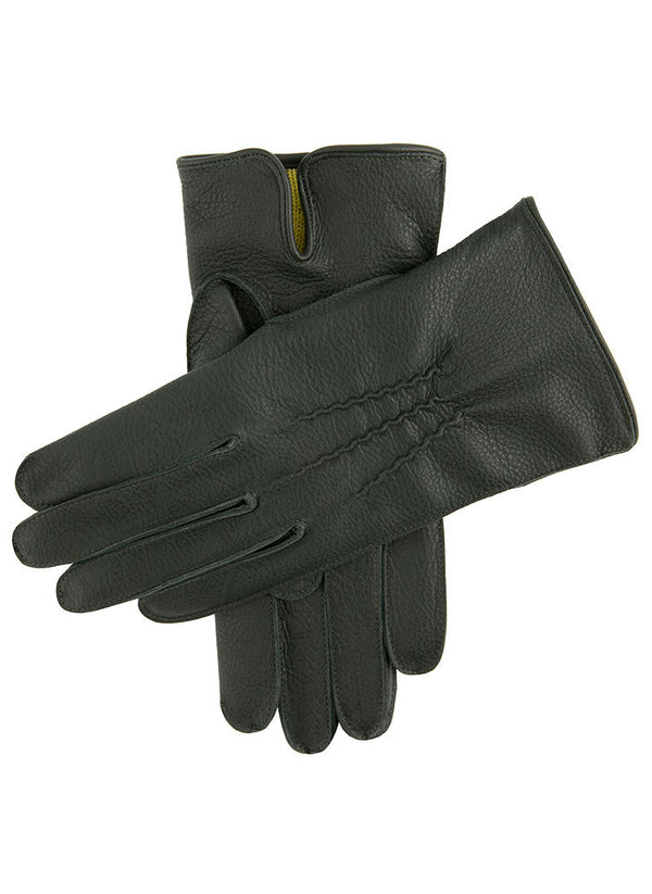 dents Stourton | Men's Cashmere Lined Deerskin Leather Gloves