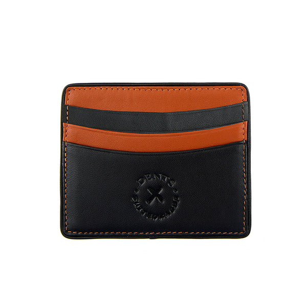 dents The Suited Racer x Dents | Two Colour Leather Card Holder