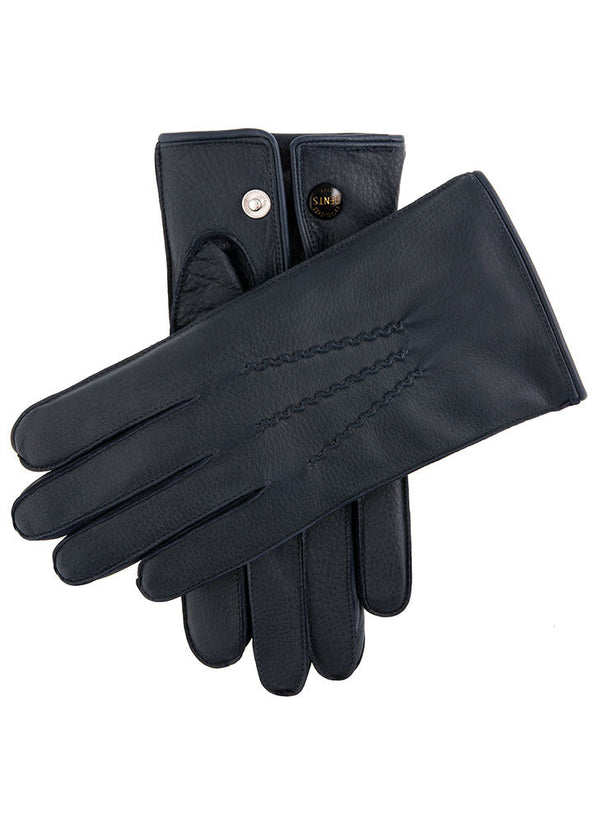 Dents Windsor | Men's Fur Lined Deerskin Leather Gloves