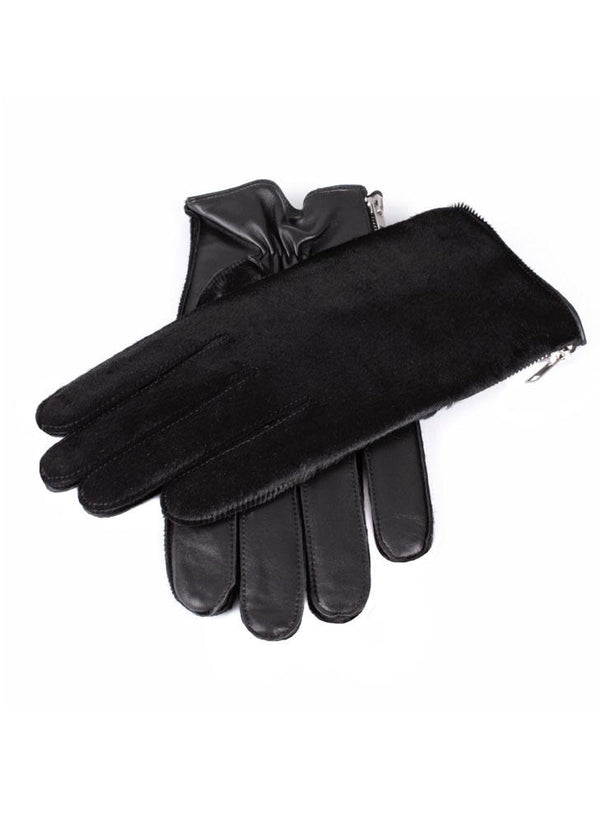 dents Winsford | Men's Cashmere Lined Ponyskin and Leather Gloves