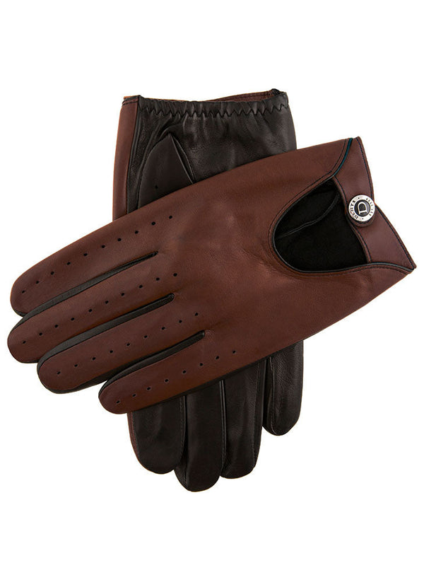 dents Woburn | Men's Two Colour Leather Driving Gloves dents Woburn | Men's Two Colour Leather Driving Gloves