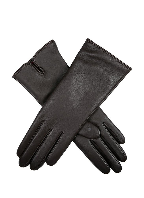 Dents Women’s Heritage Touchscreen Cashmere-Lined Leather Gloves