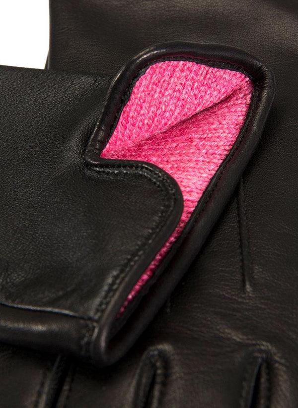 Dents Women's Heritage Touchscreen Three-Point Cashmere-Lined Leather Gloves