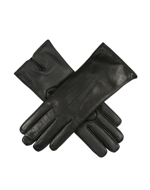 dents Women's Heritage Touchscreen Three-Point Cashmere-Lined Leather Gloves