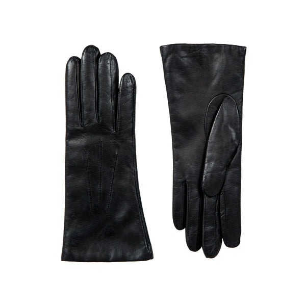 Dents Women's Three-Point Cashmere-Lined Leather Gloves