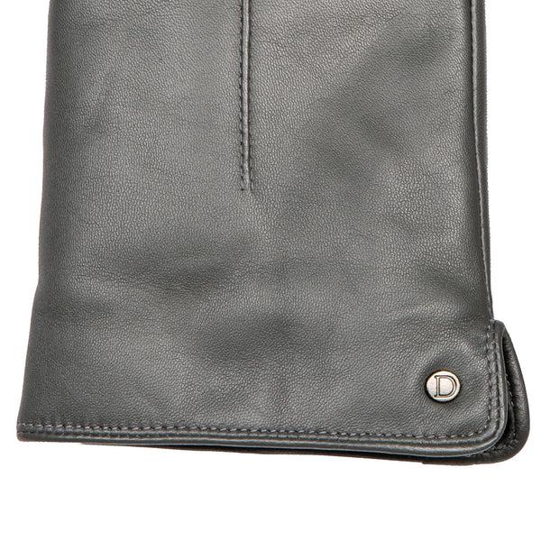 Dents Women’s Touchscreen Single-Point Faux Fur-Lined Leather Gloves