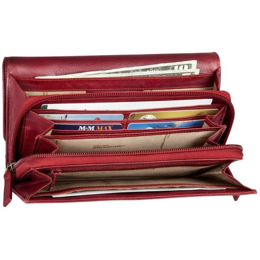 Derek Alexander BRISTOL Cross-body Wallet Removable Strap (BR 1317)