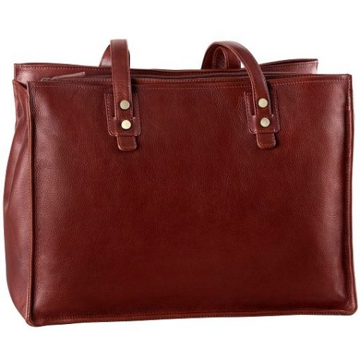 derek alexander BRISTOL- Large Three Compartment Tote/Brief Handbag (BR 8017)