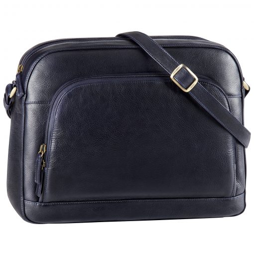 derek alexander BRISTOL- Medium Double Top Zip Organizer (BR 8100)