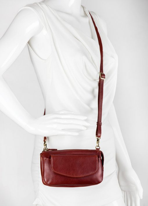 Derek Alexander BRISTOL -Mini 3 Compartment Crossbody (BR 8014)