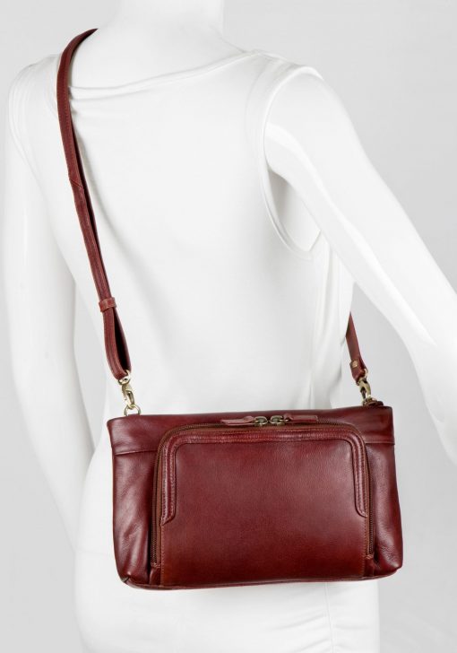 Derek Alexander BRISTOL -Small Handbag W/Front Organizer (BR 8013)