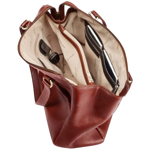 Derek Alexander BRISTOL Three Compartment Crossbody/Handbag (BR 8094)