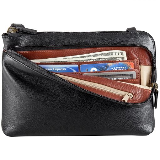 Derek Alexander BRISTOL- Two Top Zip W/ Front Organizer (BR 8015)