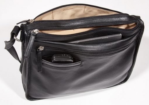 Derek Alexander CENTRAL PARK- Large Twin Top Zippered Bag (CP 8844)