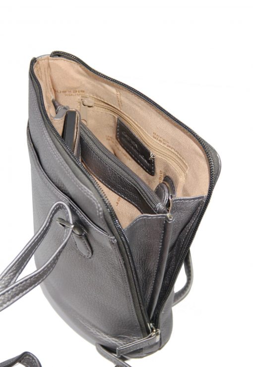 derek alexander CENTRAL PARK Small Two Sided Zipped Cross-body (CP 8732)