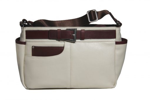 derek alexander CIERRA- Medium Twist Clasp Detailed Crossbody (OB 7277)