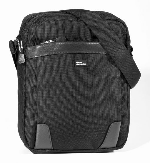 Derek Alexander NYLON- NS Top Zip Unisex Shoulder Bag (PW 20701)