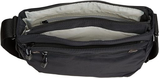 Derek Alexander NYLON- Top Zip Unisex Bag With Front Organizer (PW 20233)