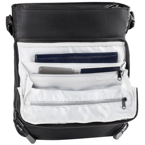 Derek Alexander NYLON- Top Zip Unisex Crossbody Organizer (PW 20579)