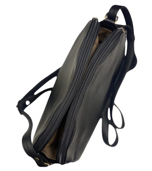 Derek Alexander SOMERSET- Small/Medium Two Top Zipped Handbag (SS 1015)