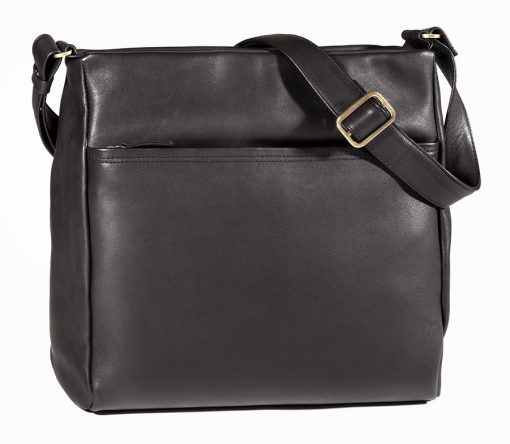 derek alexander SOMERSET- Top Zip Shoulder Bag w/Tablet Pocket (SS 1005)