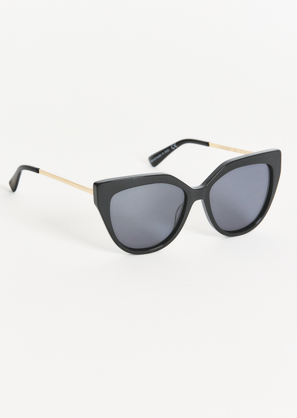 derek lam Campbell Cat Eye Oversized Sunglasses Black