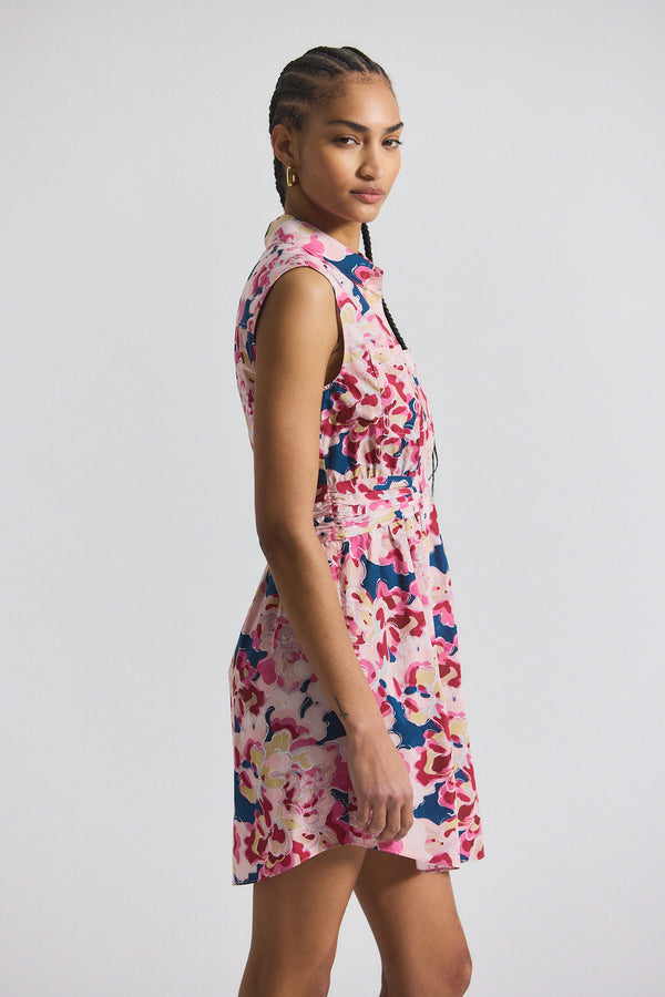 Derek Lam Cora Shirt Dress Pink