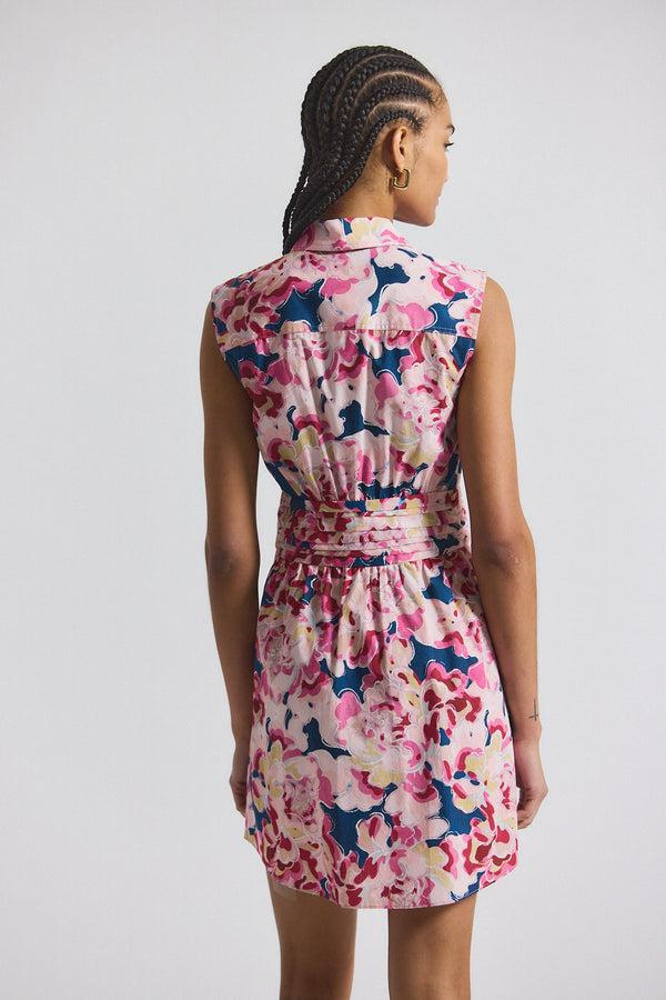 Derek Lam Cora Shirt Dress Pink