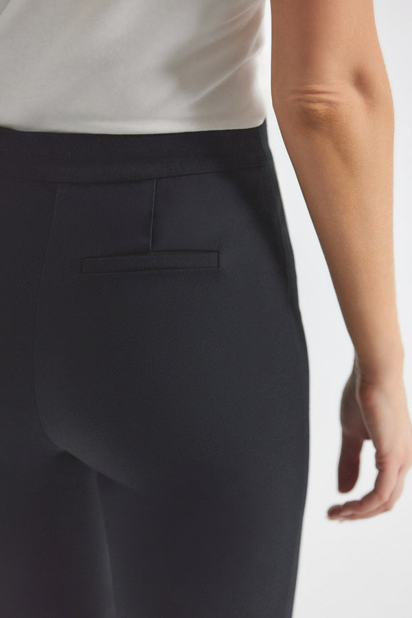 Derek Lam Crosby Flare Trouser Black