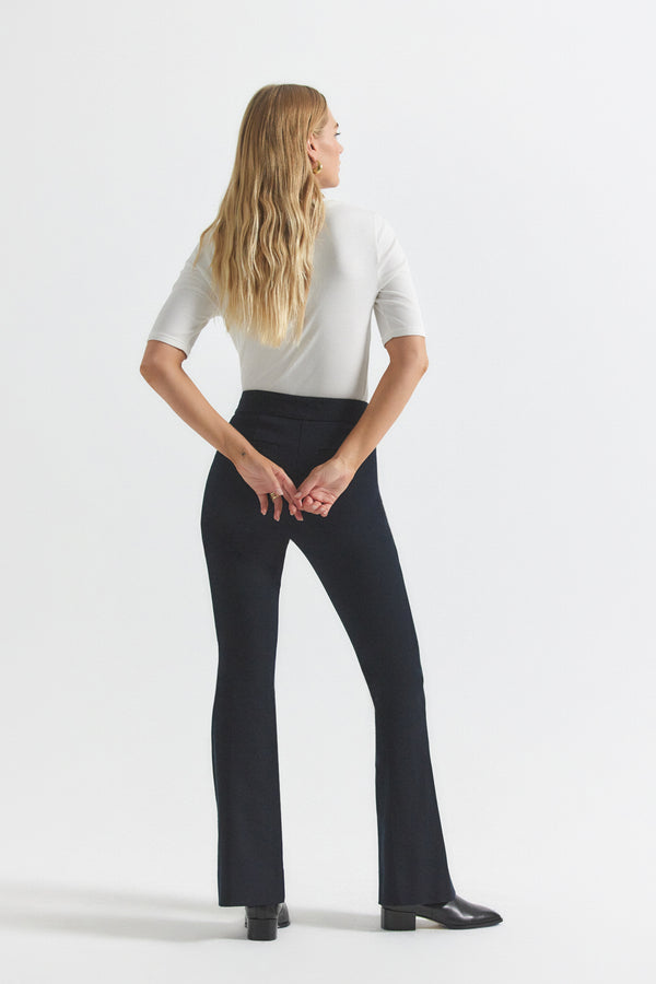 Derek Lam Crosby Flare Trouser Midnight