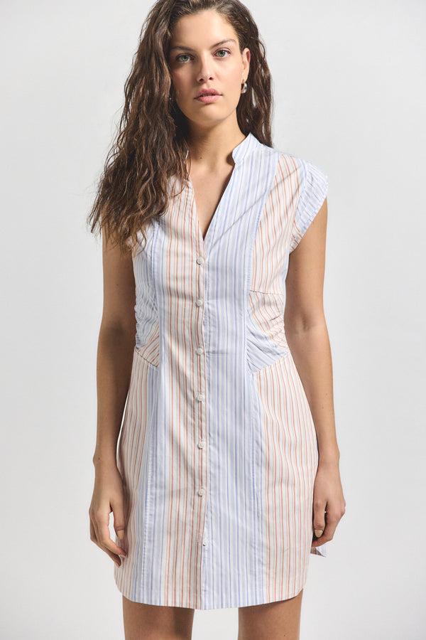 derek lam Elyse Dress Horizon Multi