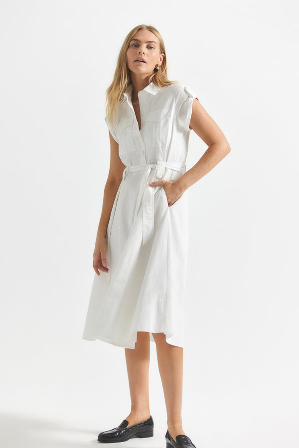 Derek Lam Kayla Dress White