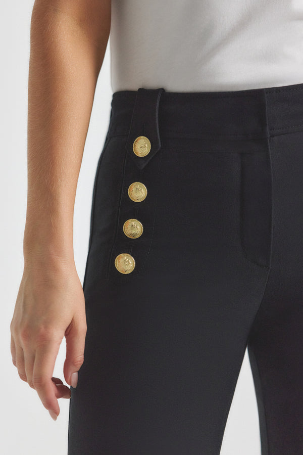 Derek Lam Robertson Flare Trousers Black