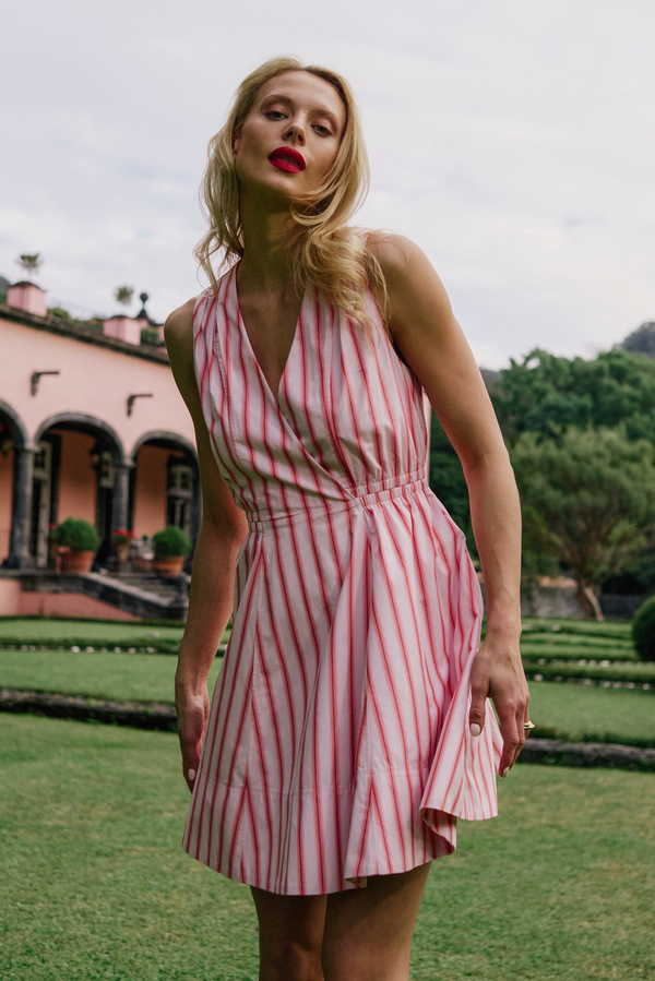 Derek Lam Tia Dress Benibana Multi