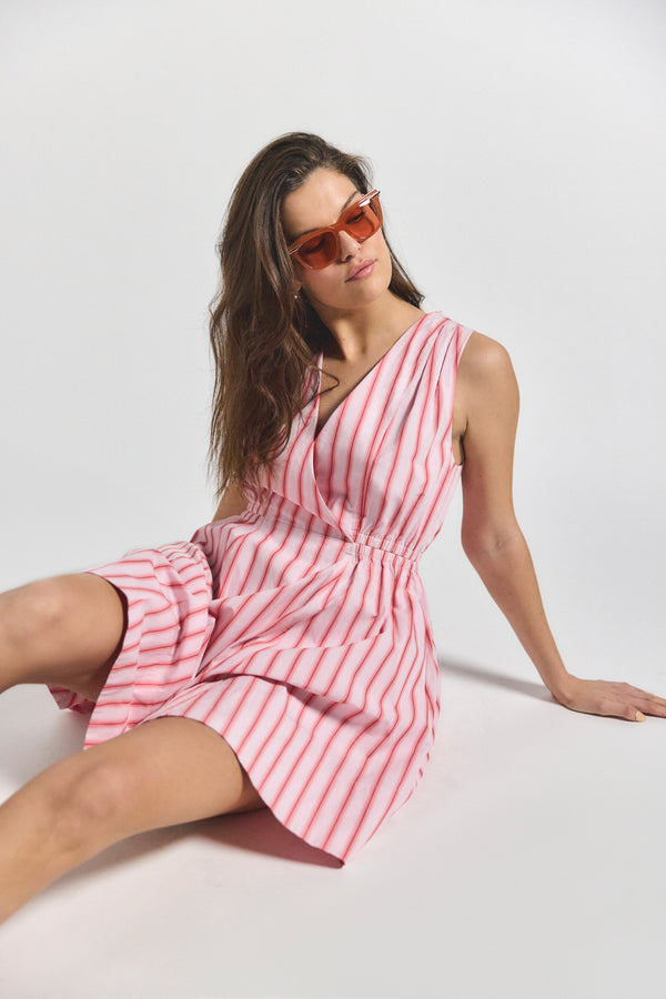 Derek Lam Tia Dress Benibana Multi