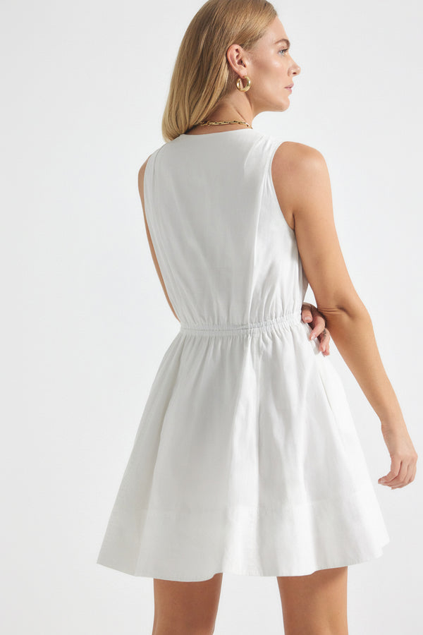 Derek Lam Tia Dress White