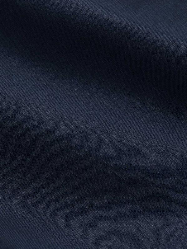 Derek Rose Men's Pants Sydney 2 Linen Navy Navy