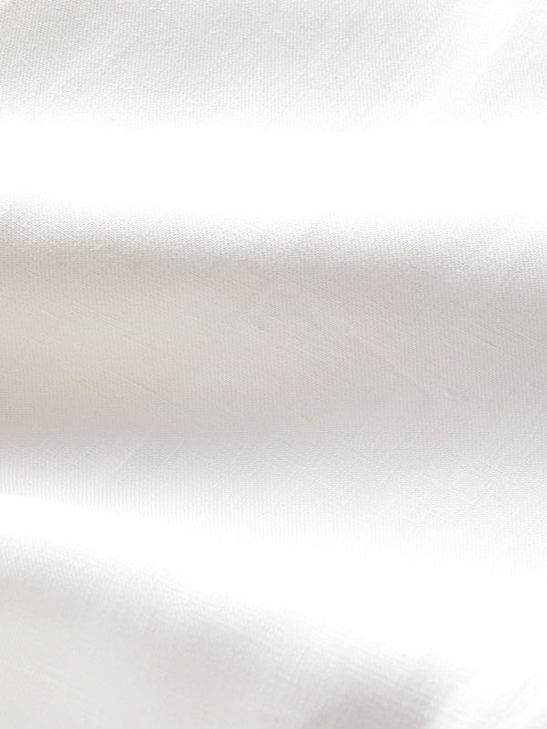 Derek Rose Men's Shorts Sydney Linen White White